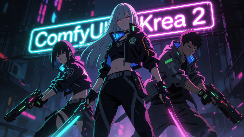 ComfyUI & Krea 2